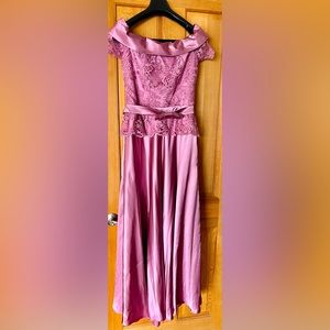 Elegant Mother of the Bride handmade maxi dress